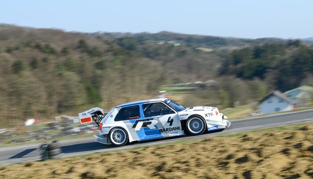 Neuer Streckenrekord: Motorsportler Karl Schagerl aus Purgstall an der Erlauf ließ der Konkurrenz bei der Bergrallye in Lödersdorf keine Chance. | Foto: Claudia Schagerl