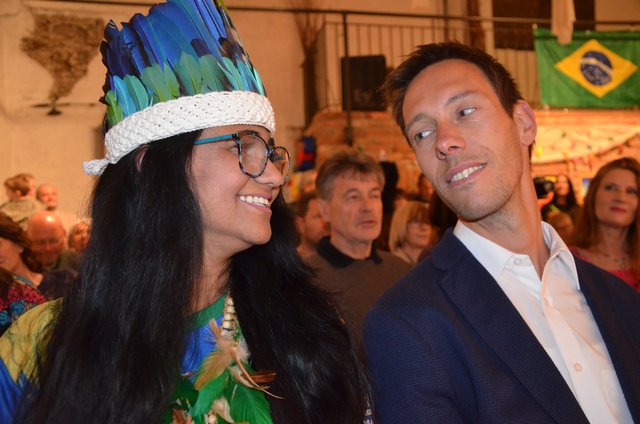 Geise Perrelet und Markus Lerch