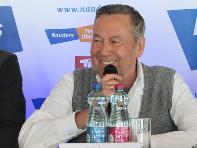 Roland Kaiser ist von Nauders und seinen Menschen begeistert. "Es war Liebe auf den ersten Blick!"