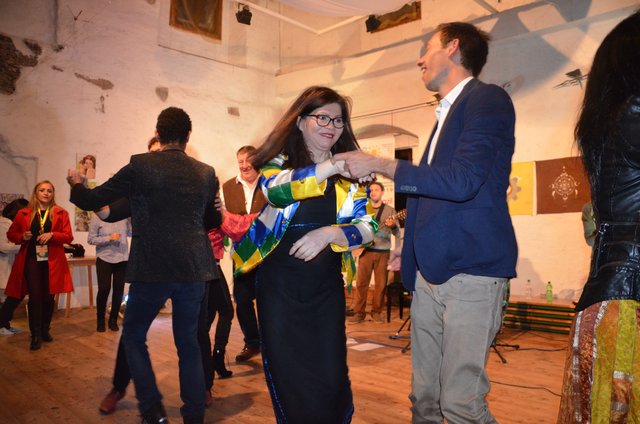 Temperamentvolles Paar: Daniela Santos und Markus Lerch