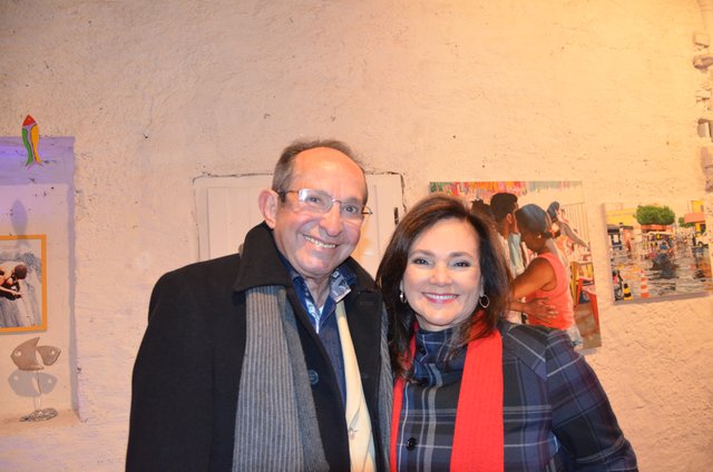 Diogenes da Cunha Lima und Vera Maria Dantes