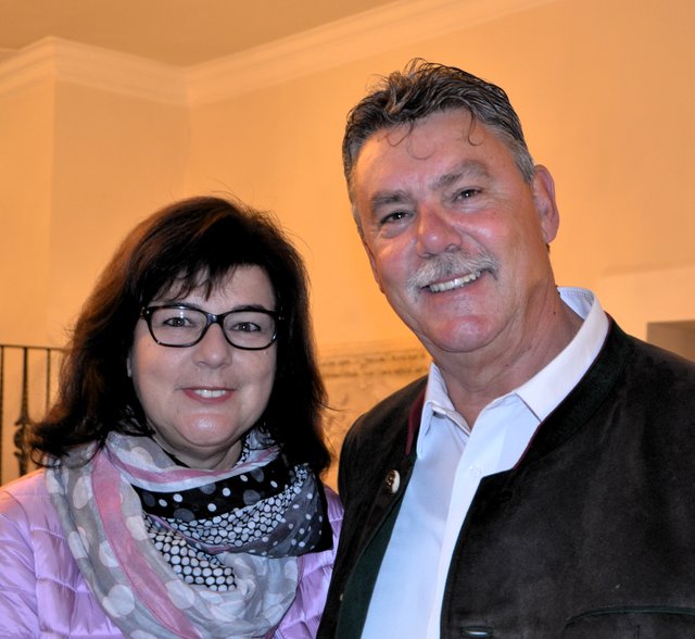 Silvia Guggenbichler mit Partner Franz Mandl 