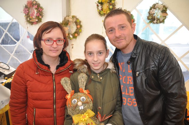 Roswitha, Franziska und Norbert Lorbeg. | Foto: Christopher Polesnig