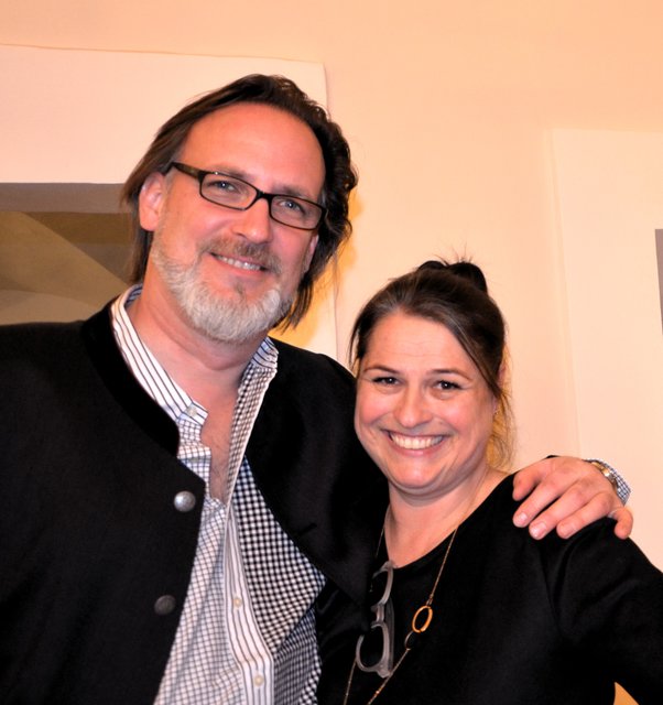 Die Schlossherren Marko und Claudia Peschl