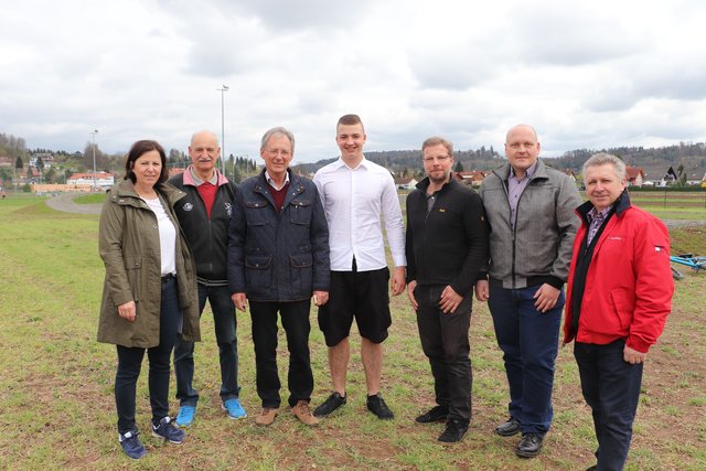 v.l.n.r. Regina Hermann, Johann Lendl, Werner Kirchsteiger, Fabio Posch, Thomas Wielitsch, Gerald Wonner und Wilfried Bund. | Foto: Edith Ertl
