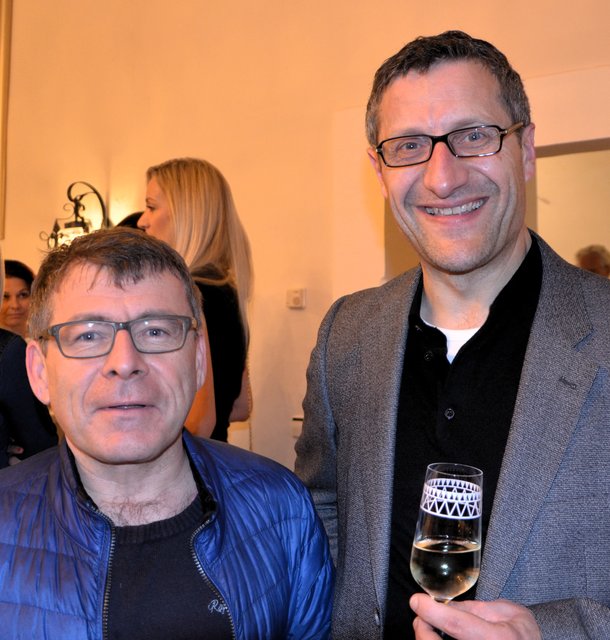 Josef Schober und Norbert Rauter von der Raiffeisenbank Oberdrautal-Weißensee