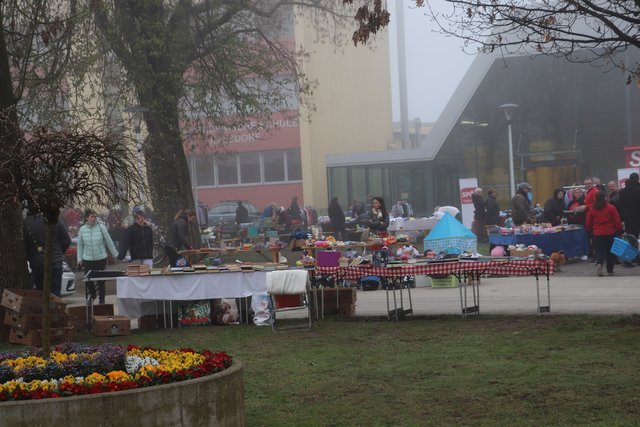 Der Neben tat der Flohmarktstimmung in Kalsdorf keinen Abbruch | Foto: Edith Ertl