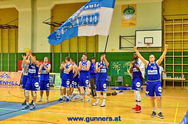 Die Gunners schafften den Pflichtsieg in Fürstenfeld.