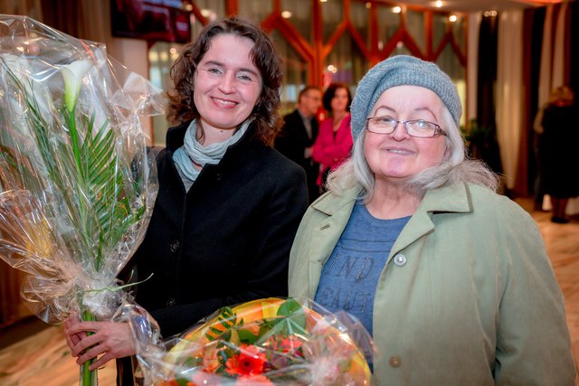 Mama ist ein großer Fan: Marie-Magdalena und Renate-Helene Schleicher