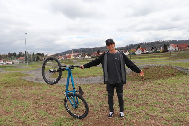 Freestyle-MTB-Rider Dorian Macher | Foto: Edith Ertl