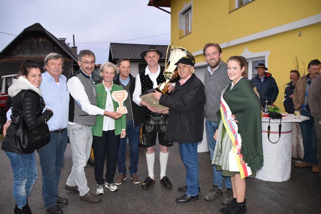 Sandra Jesse, Franz Jesse, Stefan Pototschnig, Silvia Pukart, Andreas Kristan, Johann Assel, Alois Lach, Bernhard Mori und Corinna Pircer