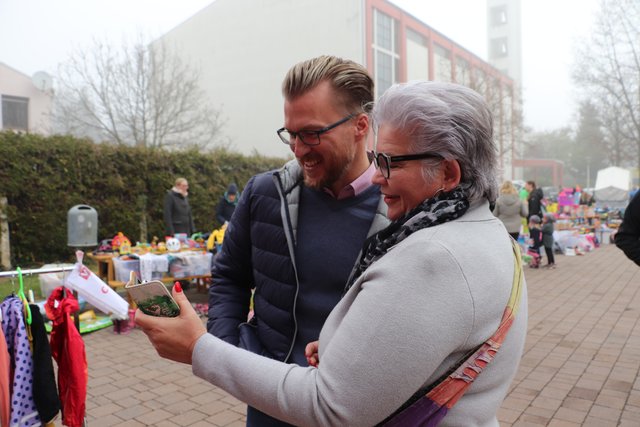 LAbg. Oliver Wieser und GR Michaela Geiger beim Selfie erwischt | Foto: Edith Ertl