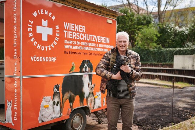 Toni Polster ist auf den Hund gekommen | Foto: Fotos: Roland Zygmunt