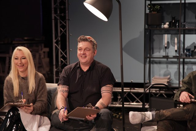 Kandidat Hannes wünschte sich einen multifunktionalen und bunten Raum.