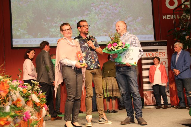 Stefanie und Anton Zauner aus Kleinzell haben den "Schönsten Gemüsegarten". | Foto: mb