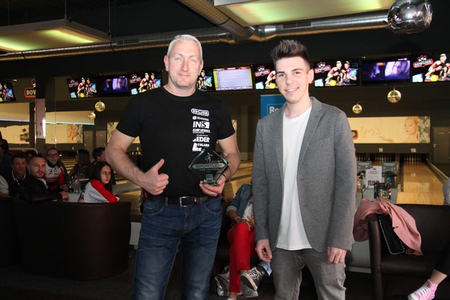 Melks Sportler des Jahres Karl Schadenhofer mit Sebastian Puchinger.