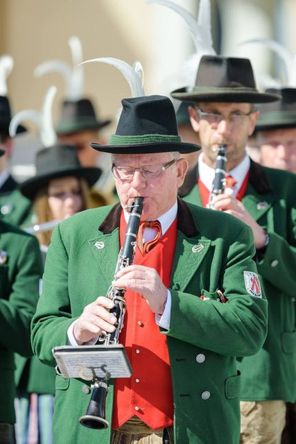 Johann Weitgasser legt die Tracht ab, aber das Musizieren wird er wohl nicht bleiben lassen. | Foto: TMK Eben Pg.