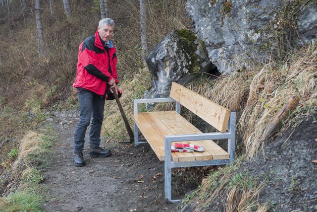 Josef Riegler von der Berg- und Naturwacht Ortseinsatzstelle Leoben.