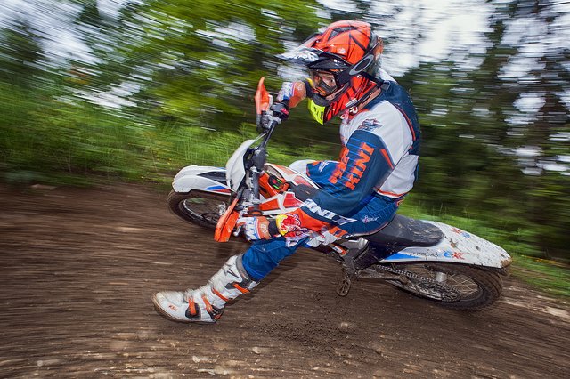 Joachim Sauer war zweimal Europameister bei Enduro.