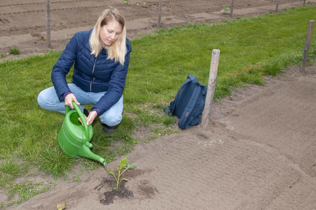 Magdalena Punz freut sich auf die neue Gartensaison.