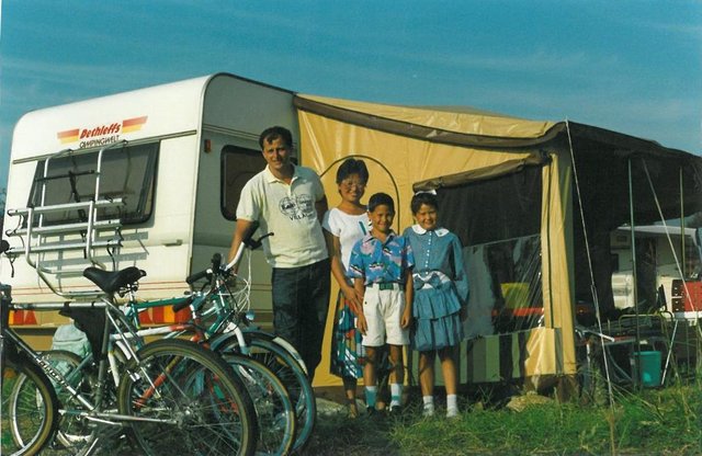 Und damals: auf Tour | Foto: Falle