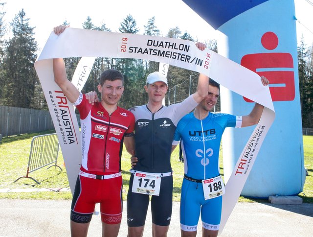 Die besten Drei der Staatsmeisterschaften in Rohrbach. | Foto: www.foto-rauch.at