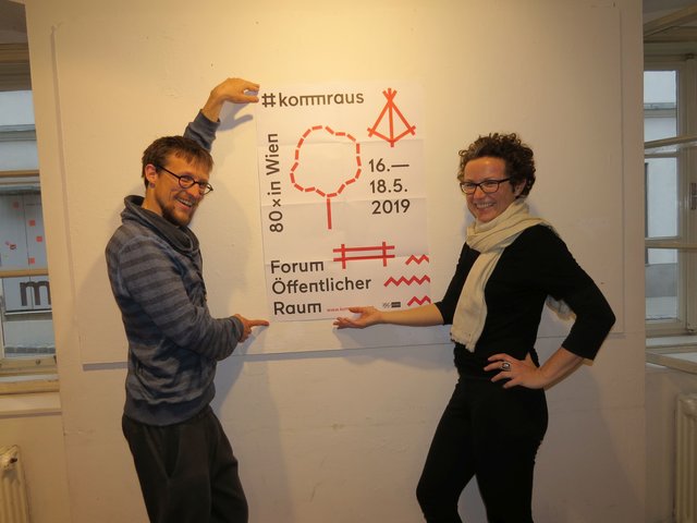 Theaterpädagoge Joschka Köck und Stadtplanerin Beatrice Stude wollen über die Lebensqualität im öffentlichen Raum diskutieren.