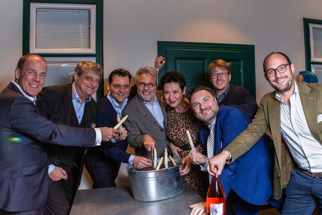 Peter Dobcak, Dieter Chmelar, Martin Pichlmaier, Adi Hirschal, Andrea Händler, Martin Leutgeb, Serge Falck, Paul Kiefer | Foto: © Culinarius GmbH | Sophisticated Pictures