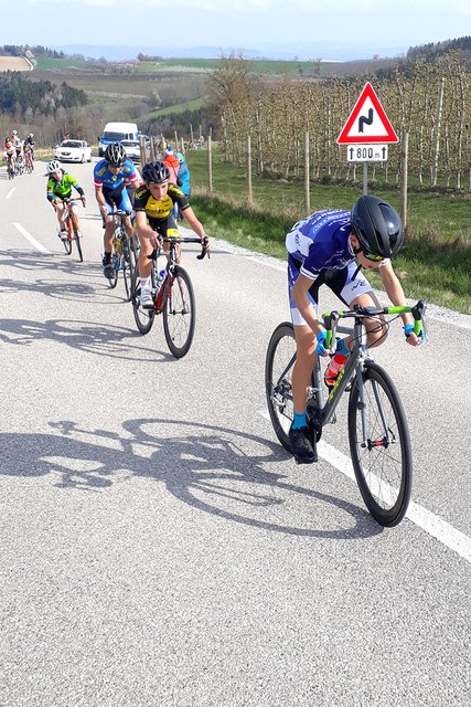 Paul Viehböck im Rennen der U15.