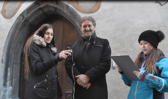 BM Dr. Hans Lintner beantwortet Fragen zur Geschichte der Republik | Foto: Reinhold Embacher