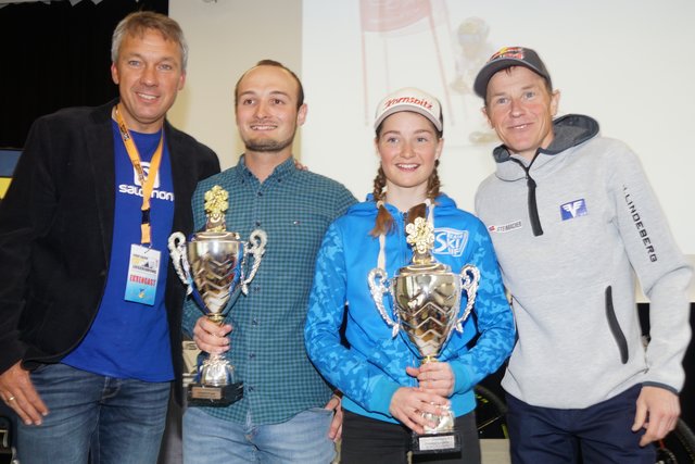 Fritz Strobl, Daniel Lumplecker, Marlies Kaiser und Andreas Goldberger.