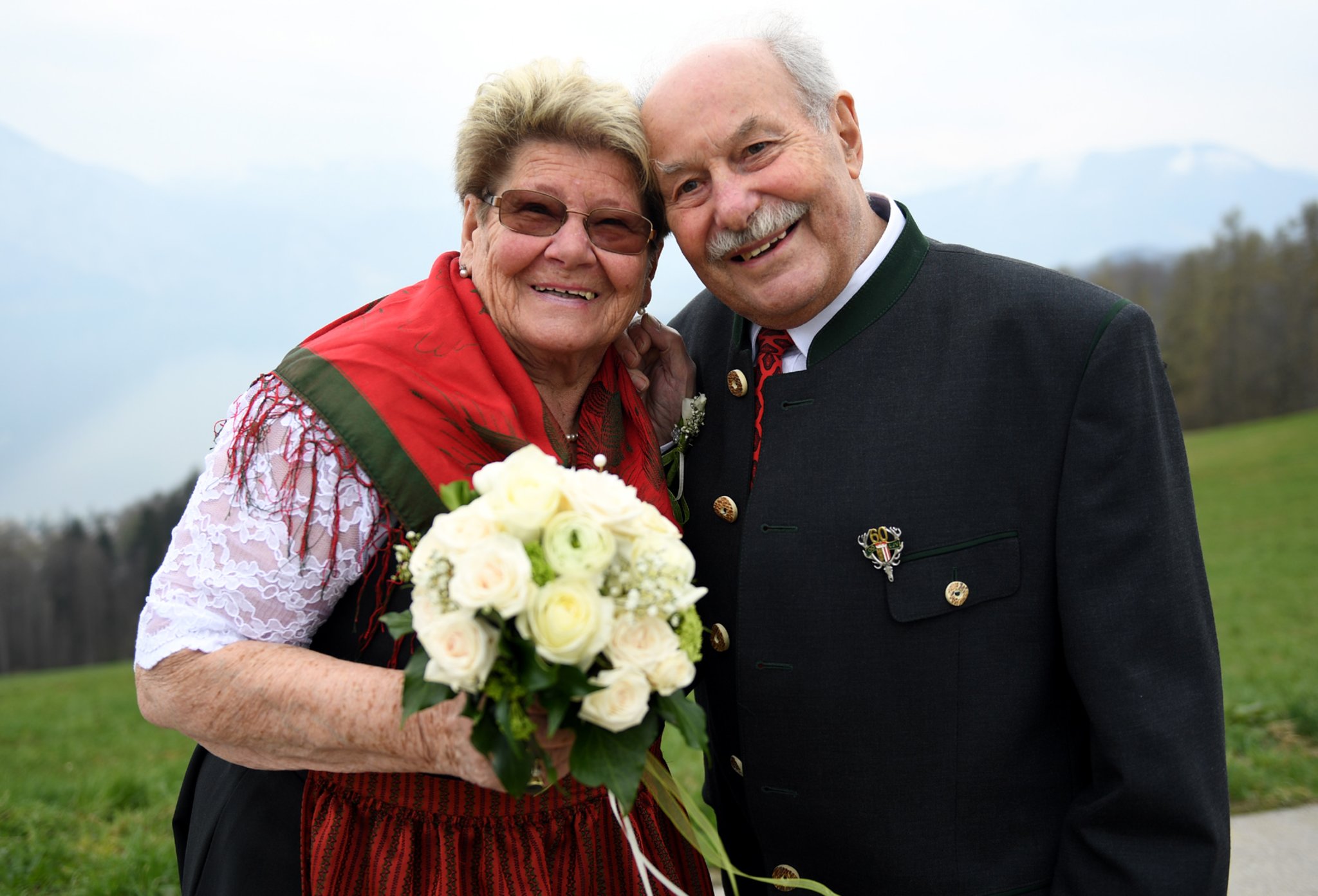 Jubelpaar aus Altmünster Tierpräparator Alfred Höller feiert mit