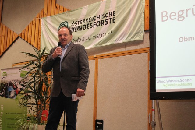 Richard Niederreiter begrüßte die Besucher. | Foto: Rabl