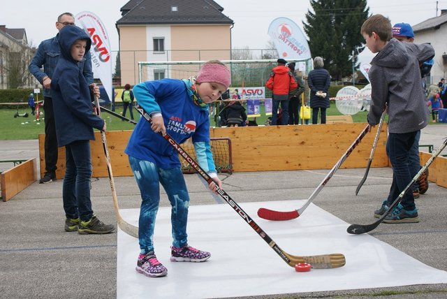 Hier wird gerade Streethockey gespielt | Foto: Asvö Kärnten