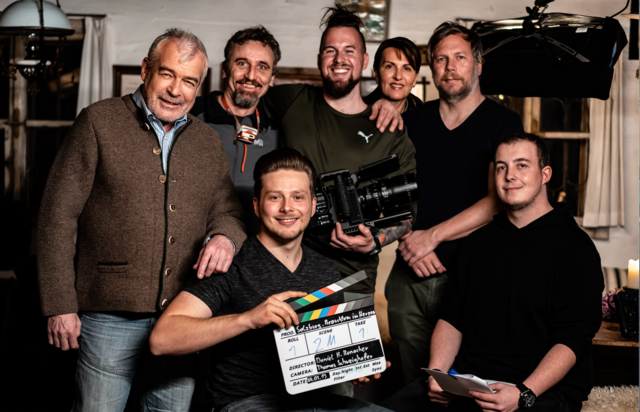 Das Team vom Film: Oliver Heinz Karbus; Michael Aicher, Daniel Ronacher, Thomas Schweighofer, Ivana Stürzenbaum, Philip Preuss, Raphael Planer
 | Foto: Bojan Glamocak