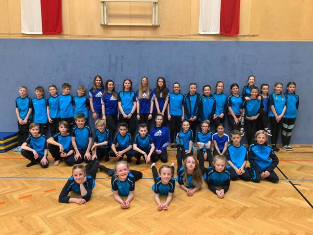 Die Feldbacher Teilnehmer machten bei den Landesmeisterschaften im Geräteturnen in Weiz gute Figur.  | Foto: SMS Feldbach