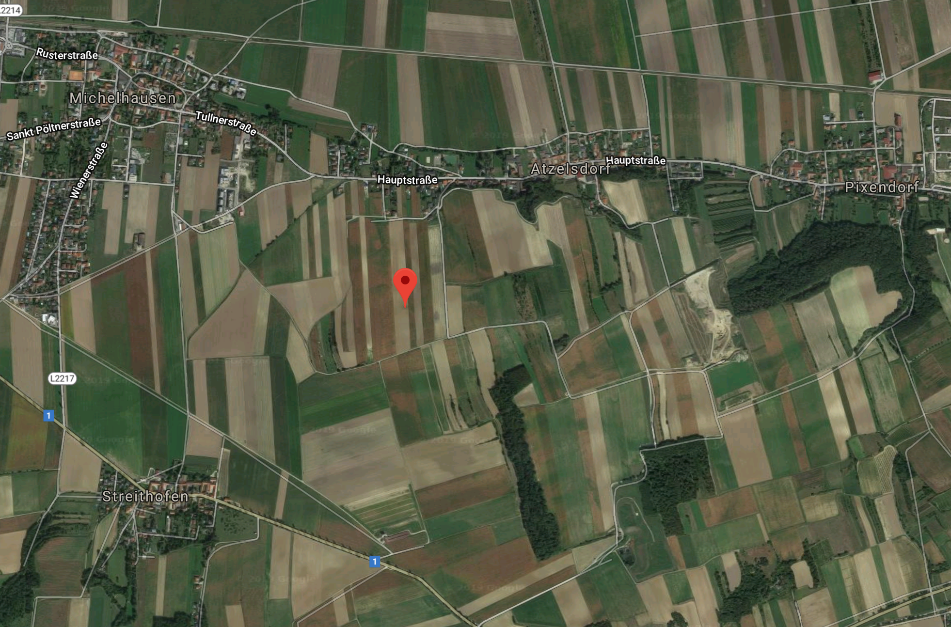 Das Epizentrum befindet sich in der Gemeinde Michelhausen.