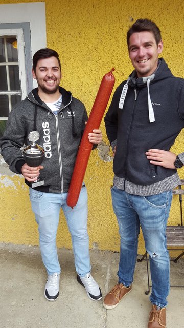 Auch der erste Schneider bekam bei uns einen Preis! | Foto: David Tuttner