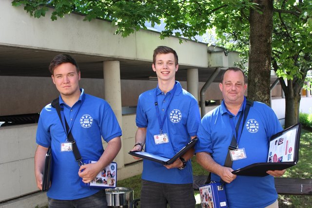 Die Spendensammler von "Freiraum Europa" sind wieder unterwegs, um Menschen mit Behinderung zu unterstützen. | Foto: Freiraum Europa