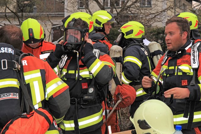 Großübung der Bad Goiserer Feuerwehren.