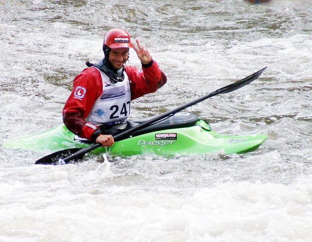 Michael Strömer auf der alten Grazer Radetzkywelle | Foto: Michael Strömer