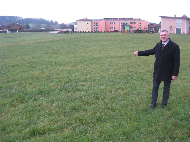 Auf diesem Grundstück sollte die "Alternative Wohnform" entstehen.  | Foto: Gemeinde Lengau