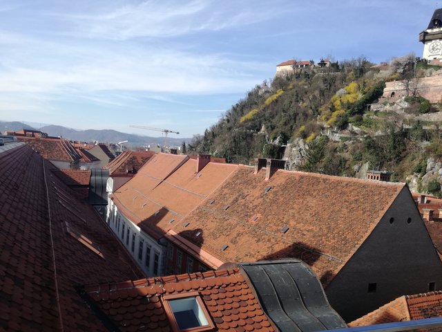Abgesehen vom Baukran, einfach schön! | Foto: Katharina Peyerl-Liedel