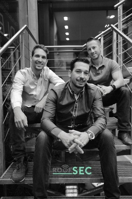 Von links: Andreas Gschwandtner, Thomas Stadler und Michael Prinz sind Gründer der roofSec GmbH.