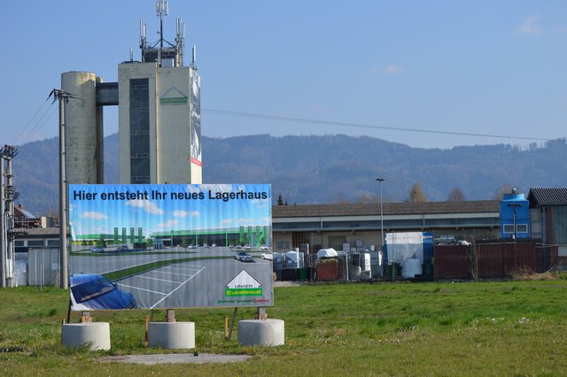 Hier soll das neue Lagerhaus sowie eine BP-Tankstelle entstehen.