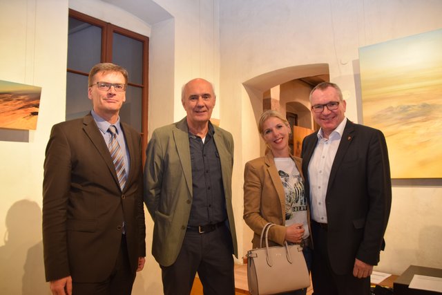 Christian Holzknecht, Wolfgang Sinwel, Bianca Tratter und Johannes Tratter