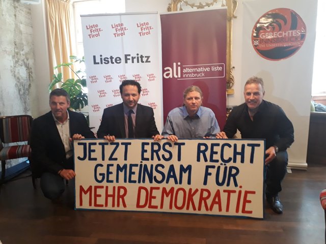 Die Kleinparteien schließen bereits die Reihen. Bei der nächsten Wahl werden sie wohl koppeln "müssen".