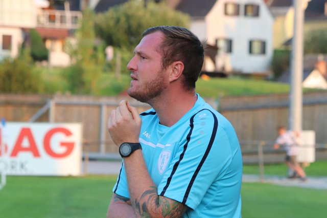 Stefan Spanninger, Mitglied des Trainergespanns der Köflacher, war mit dem Punkt nicht sehr glücklich.