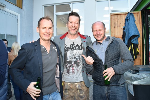 Niki Huber, Erwin Maier und Michael Huber