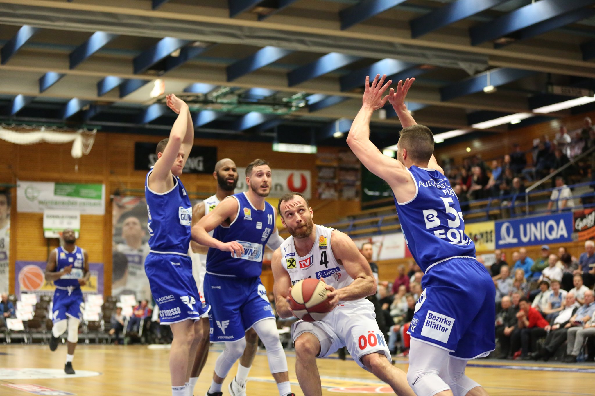 BasketballBundesliga Swans gehen als Grunddurchgangsdritter in die